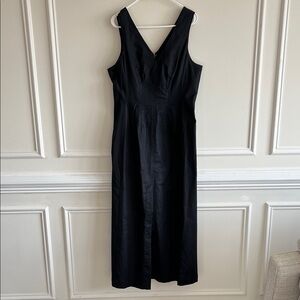 Chic Black Banana Republic Sleeveless Maxi Dress